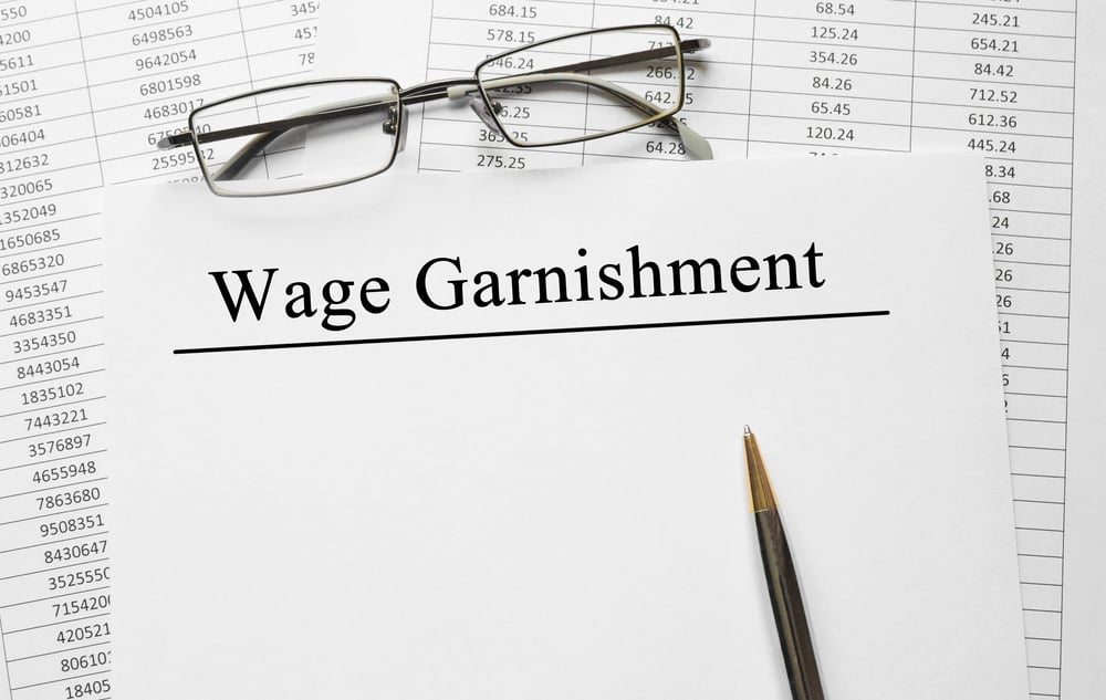 wage garnishment hearing
